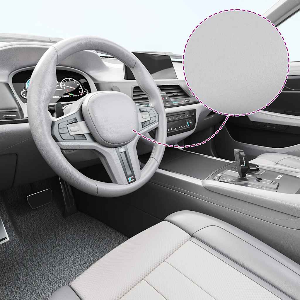 Vidaxx 2 pcs film de voiture 100x150 cm + 50x150 cm argent mat