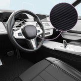 Vidaxx 2 pcs film de voiture 3d 100x150 cm + 50x150 cm noir
