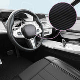 Vidaxx 2 pcs feuille de voiture 3d 100x150 cm noir
