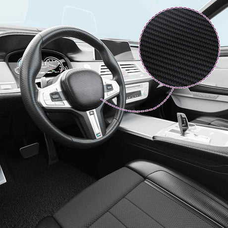 Vidaxx 2 pcs feuille de voiture 3d 100x150 cm noir