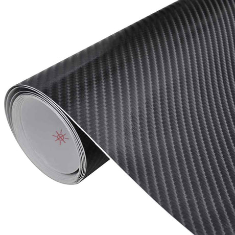 Vidaxx 2 pcs film de voiture 4d 100x150 cm + 50x150 cm noir