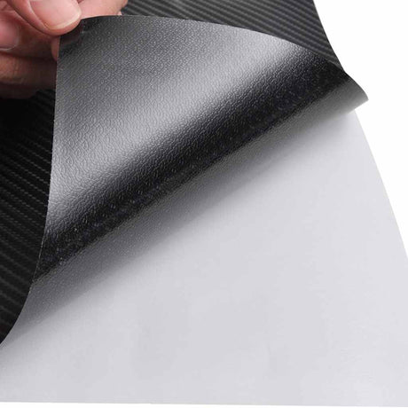 Vidaxx 2 pcs feuille de voiture 4d 100x150 cm noir