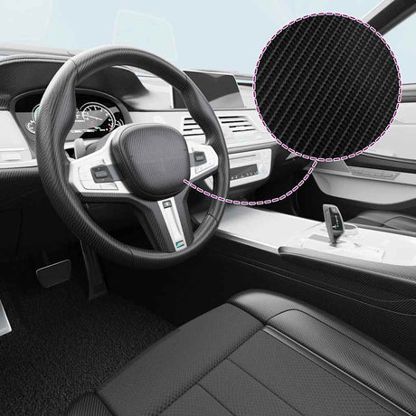 Vidaxx 2 pcs feuille de voiture 4d 100x150 cm noir