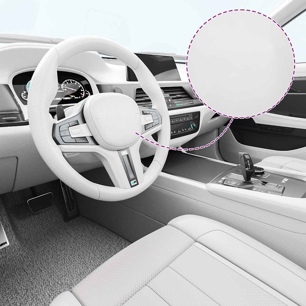 Vidaxx film de voiture 4d 100x150 cm blanc