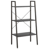 Vidaxl opbergmeubel met 3 lagen 56x35x108 cm zwart