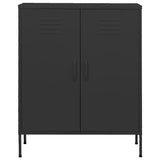 Vidaxl opbergkast 80x35x101,5 cm staal antracietkleurig