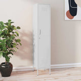 Vidaxl lockerkast 35x46x180 cm staal wit