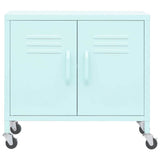 Vidaxl opbergkast 60x35x56 cm staal mint
