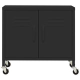 Vidaxl opbergkast 60x35x56 cm staal zwart
