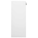 Vidaxl kantoorkast 90x40x102 cm staal wit