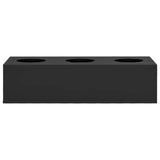 Vidaxl Office Flower Box 90x40x23 cm stål antracit -farvet