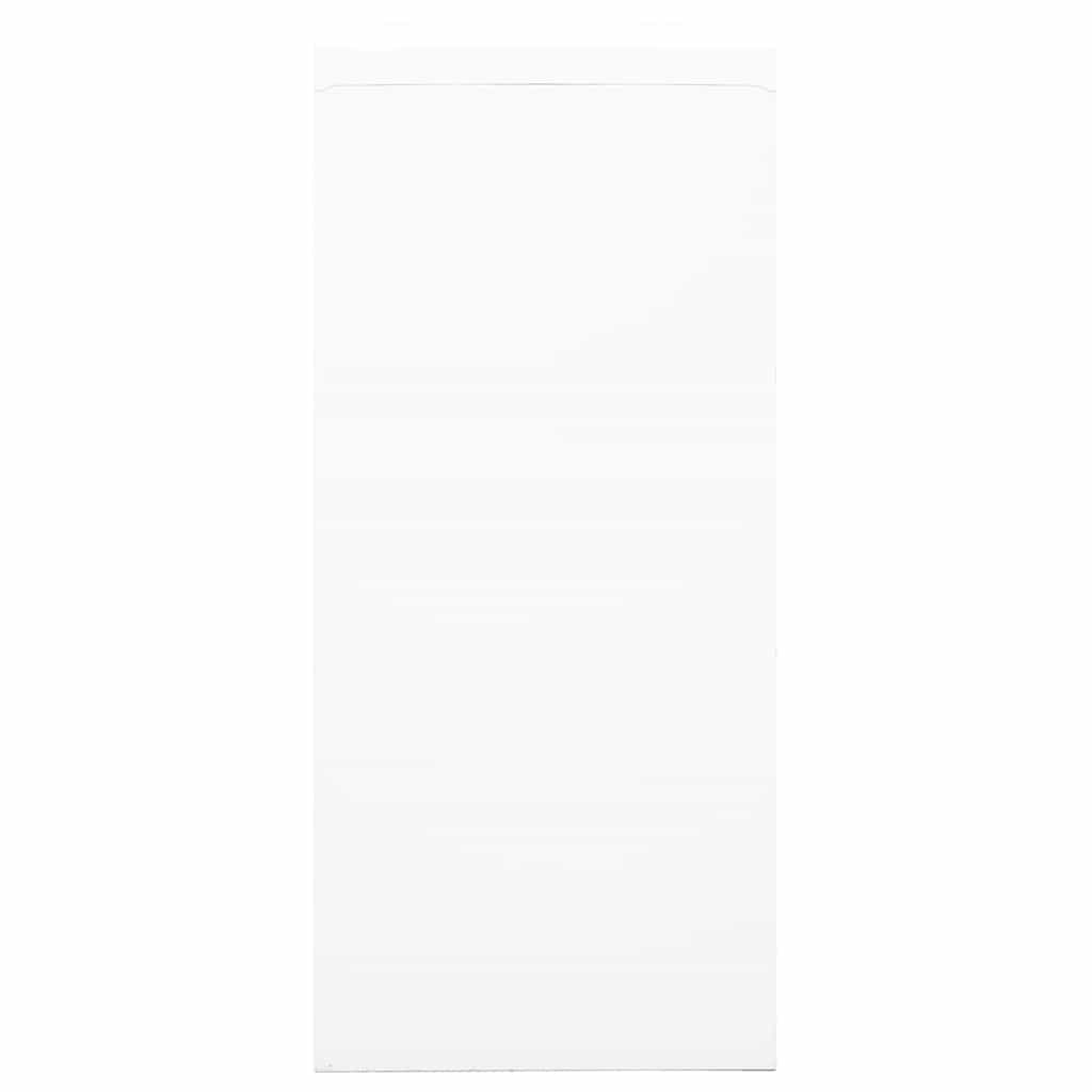 Vidaxl roldeurkast 90x40x90 cm staal wit