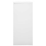 Vidaxl roldeurkast 90x40x90 cm staal grijs
