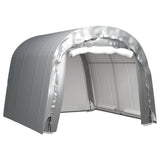 Vidaxl Storage Tente 300x300 cm Gris en acier
