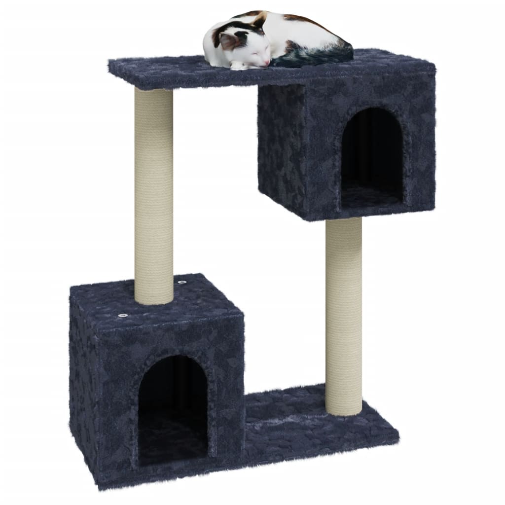 Vidaxl Cat Furniture con graffi di sisal 60 cm grigio scuro