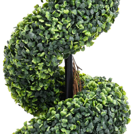Vidaxl plante artificielle avec bouxe de pot spirale 100 cm vert