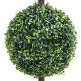 Umělá rostlina Vidaxl s tvorbou potu Buxus bol 118 cm zelená