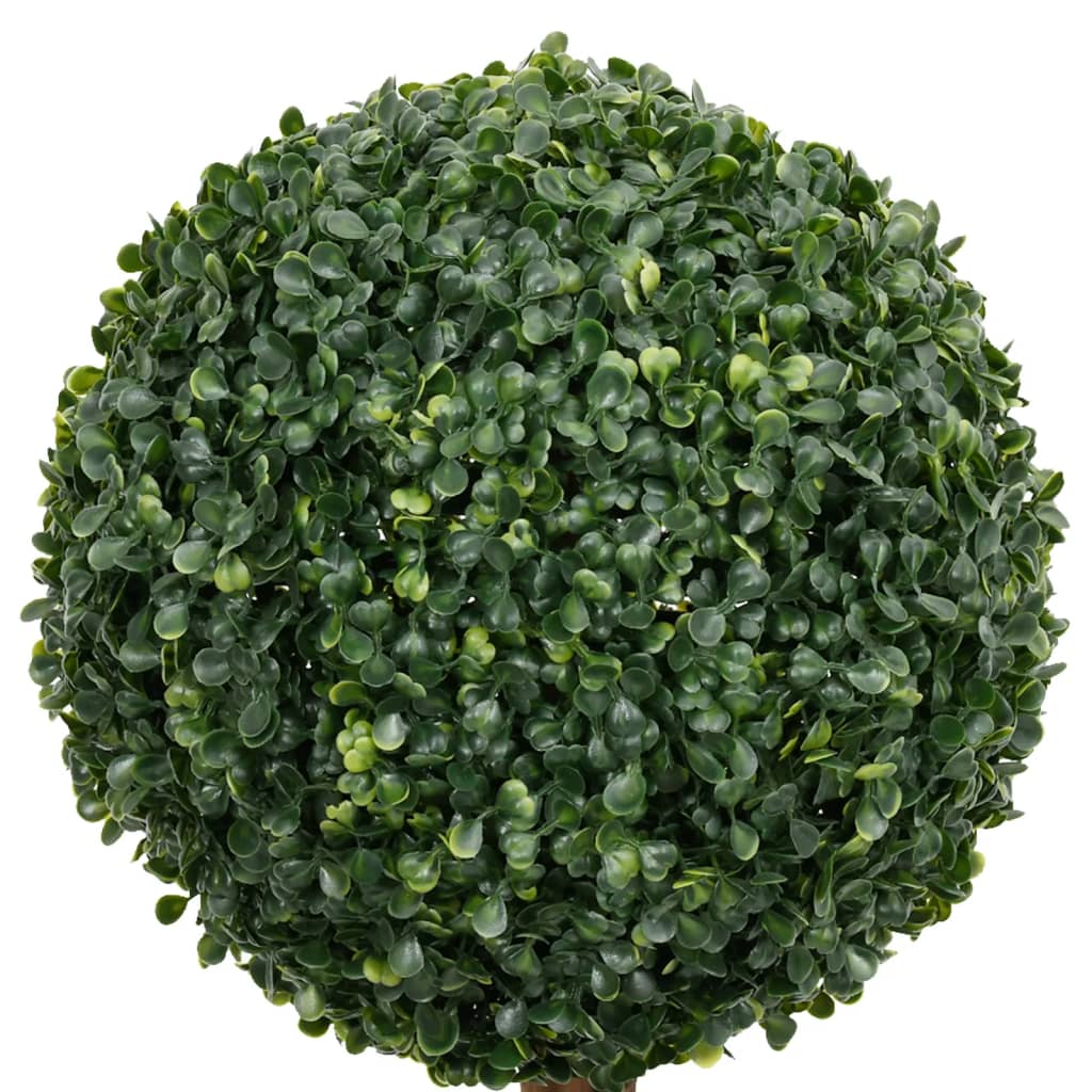 Vidaxl kunstig plante med pot buxus boldannelse 119 cm grøn