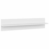 Vidaxl wandschappen 2 st 80x11,5x18 cm bewerkt hout wit