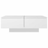 Vidaxl salontafel 90x60x31 cm bewerkt hout wit