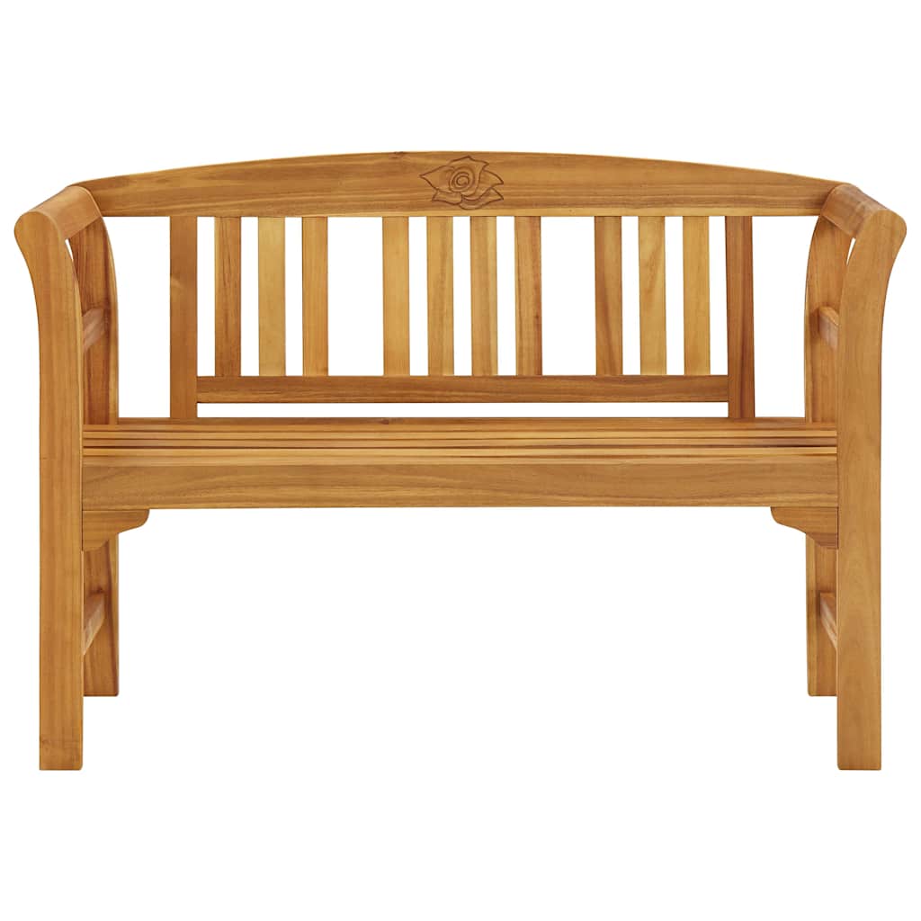 Vidaxl tuinbank 114 cm massief acaciahout