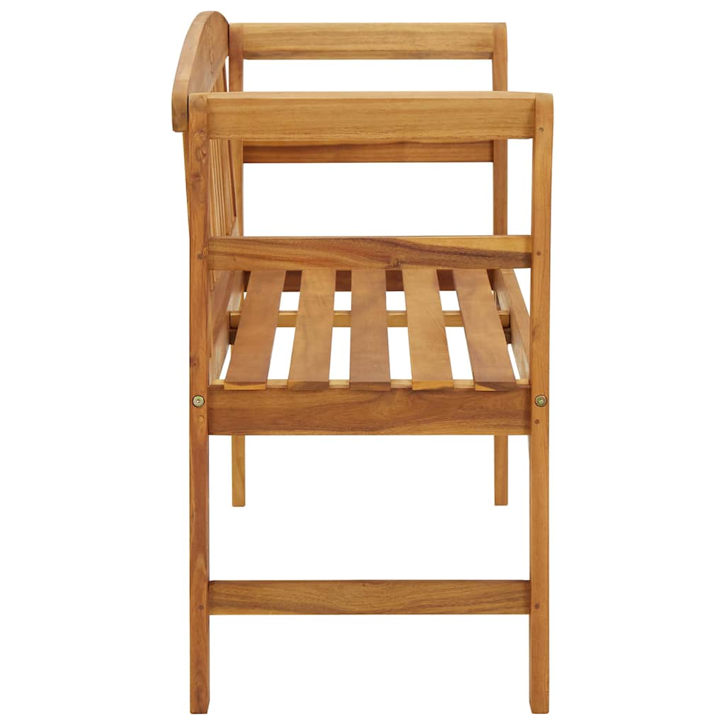 Vidaxl tuinbank 114 cm massief acaciahout