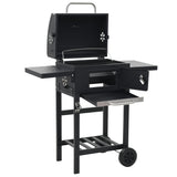 Vidaxl Pizza Four et barbecue 3-en-1 noir