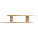 Vidaxl tv-wandschap 125x18x23 cm bewerkt hout sonoma eikenkleurig
