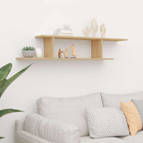 Vidaxl tv-wandschap 125x18x23 cm bewerkt hout sonoma eikenkleurig