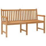 Vidaxl tuinbank 150 cm massief teakhout
