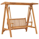 Vidaxl Swing Bench 170 cm Solid Teak