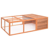 Vidaxl Animal Loft til udvendige 150x100x50 cm Solid Pinewood