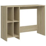 Vidaxl bureau 102,5x35x75 cm bewerkt hout sonoma eikenkleurig