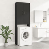 Vidaxl Washing Machine Armoire 64x25.5x190 cm noir