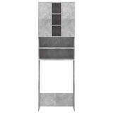 Vidaxl Washing Machine Cabinet 64x25.5x190 cm Prix de béton