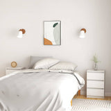 Vidaxl nachtkastjes 2 st 40x29,5x64 cm massief grenenhout wit