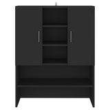 Vidaxl Washing Machine Counboard 70.5x25.5x90 cm noir