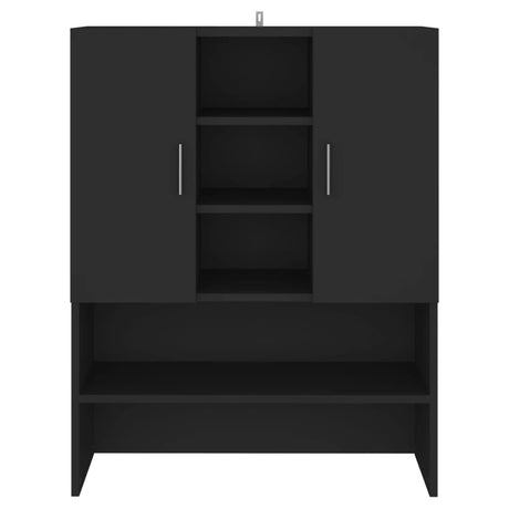 Vidaxl Washing Machine Counboard 70.5x25.5x90 cm noir