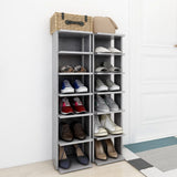 VidaXL shoe cabinets 2 st 27.5x27x102 cm concrete price