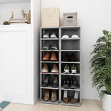 VidaXL shoe cabinets 2 st 27.5x27x102 cm concrete price