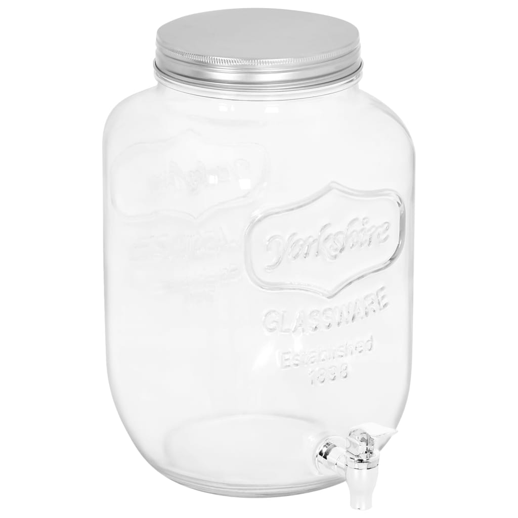 Vidaxl drankdispenser 8050 ml glas