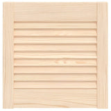 Porte d'armoire Vidaxl avec lattes 39.5x39.4 cm Pine solide