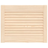 Porte d'armoire Vidaxl avec des lattes 39.5x49.4 cm Pine solide