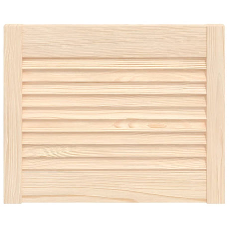Porte d'armoire Vidaxl avec des lattes 39.5x49.4 cm Pine solide