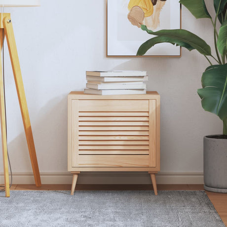 Porte d'armoire Vidaxl avec des lattes 39.5x49.4 cm Pine solide