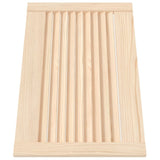Portes d'armoires Vidaxl avec des lattes 4 ST 39.5x59.4 cm Pine solide