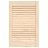 Porte d'armoire Vidaxl avec lattes 61,5x39.4 cm Pine solide