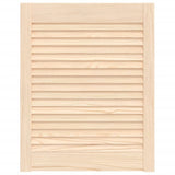 Porte d'armoire Vidaxl avec lattes 61,5x49.4 cm Pine solide