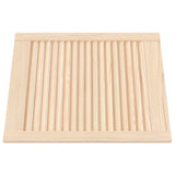 Portes de placard Vidaxl avec des lattes 4 pcs 61,5x49.4 cm Pine solide