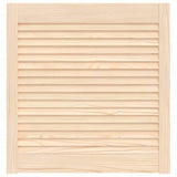Porte d'armoire Vidaxl avec des lattes 61,5x59.4 cm Pine solide